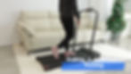 Miniature : Foxsport-Folding electric treadmill-Folding-speed up to 12km/h-LED display-Black