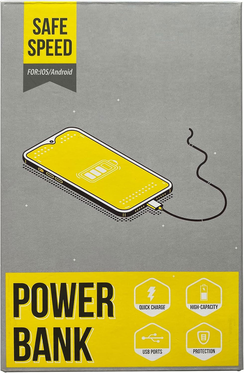 Thumbnail: Soluser Power Bank 30000 mAh, fast-charging portable charger with USB-C input
