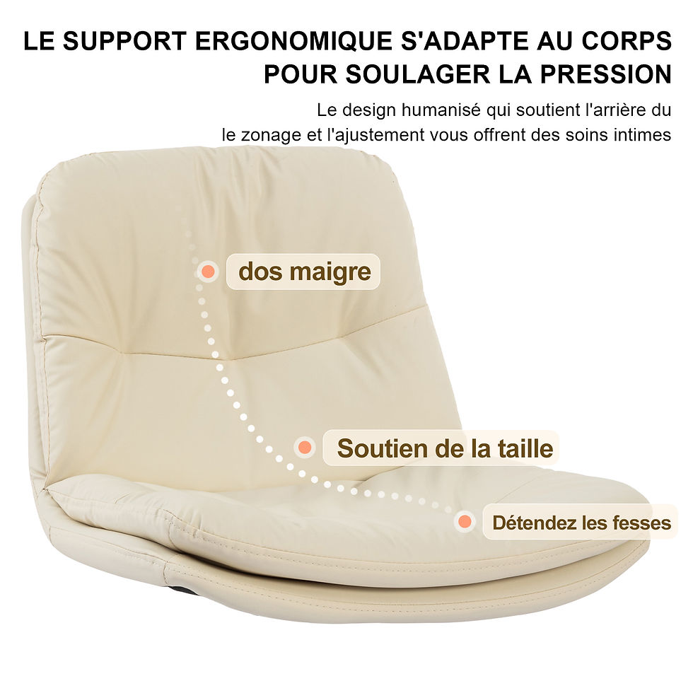 Miniaturbild: Sevencomfort-certified height-adjustable swivel office chair-white