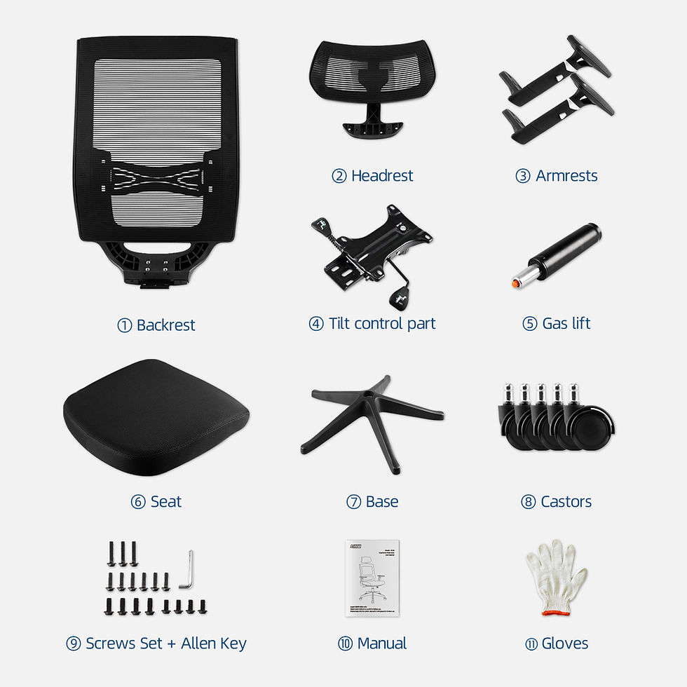 Thumbnail: Ergonomic Office Chair