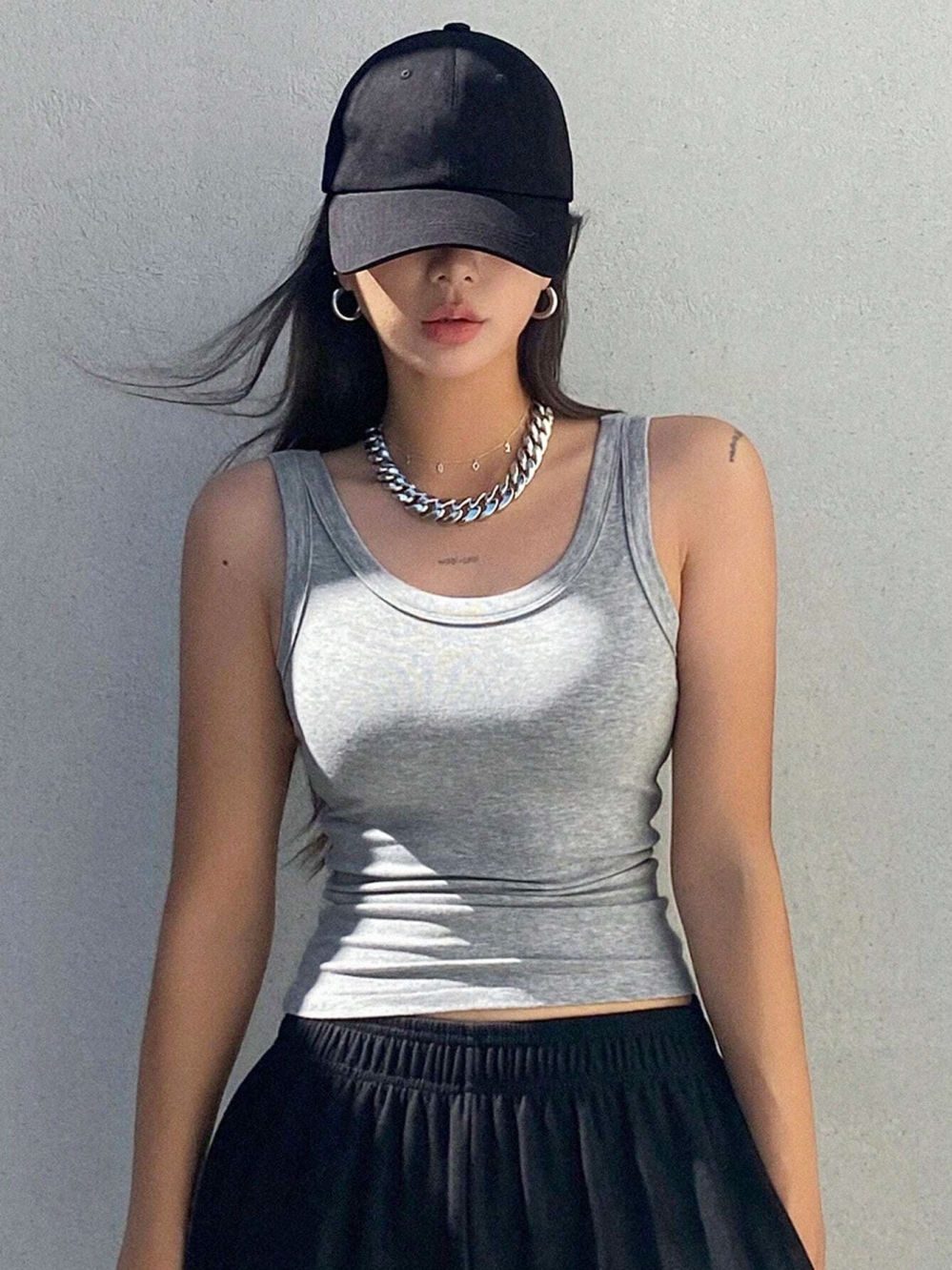 Camisole Tank Soft Top For Women Summer Outfits Tight And Sexy Tank Top Knitted