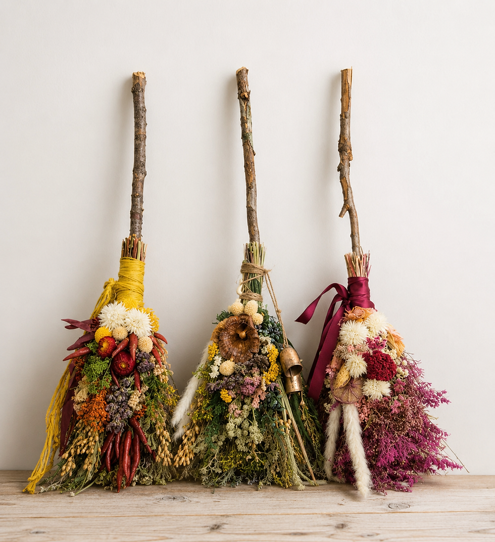 Floral Witch’s Broom Workshop