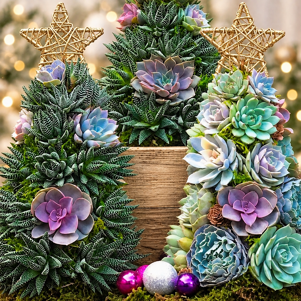 Succulent Christmas Tree Workshop