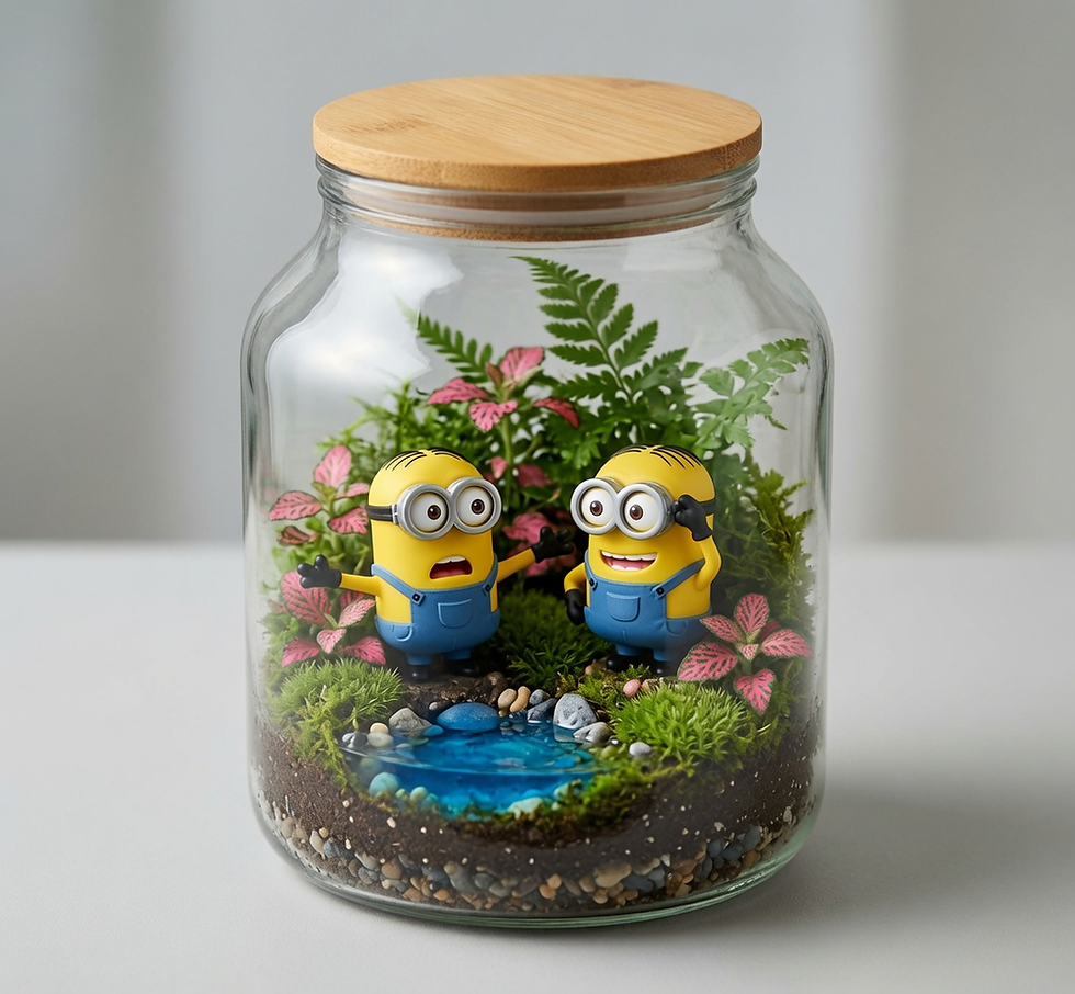 Minion Madness Terrarium Workshop