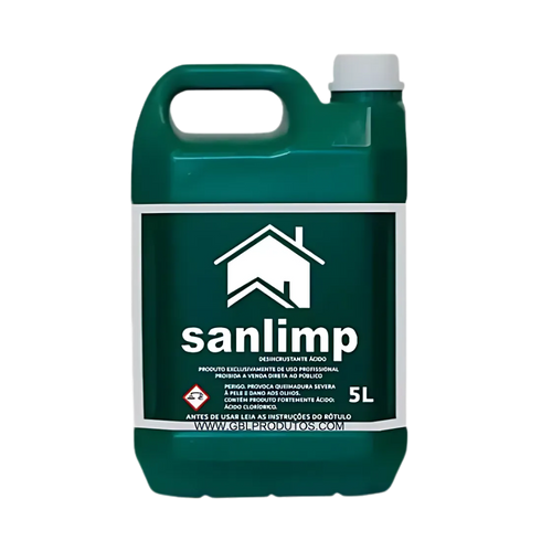 Sanlimp 5 Litros Desincrustante cido Clineza