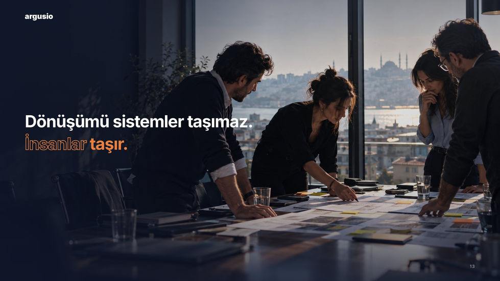 argusio · Dönüşümü insanlar taşır | Cambio Global