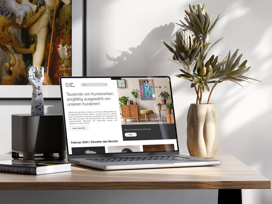 WallArtHouse Mockup