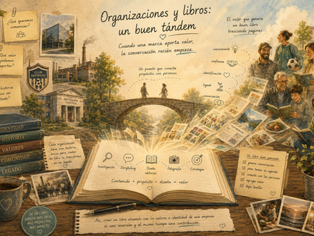 Organizaciones y libros, un buen tándem
