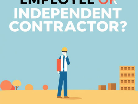 Employee or Independent Contractor - All business owners need to know