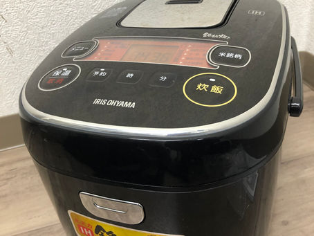 熊本市中央区のお客様から。炊飯器の買取。