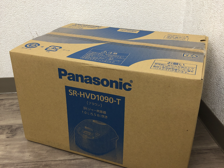 熊本市東区のお客様から。新品 炊飯器の買取です^_^