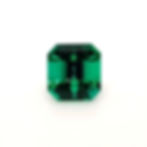 Zambian No-Oil Emerald, Octagon