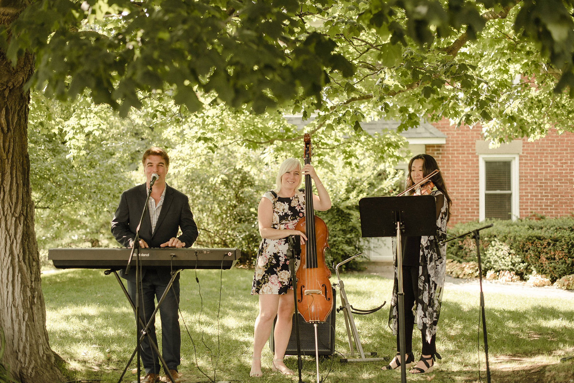 Brent Miller LIVE Trio of Piano, Bass & Violin
