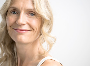Blonde Woman Smiling