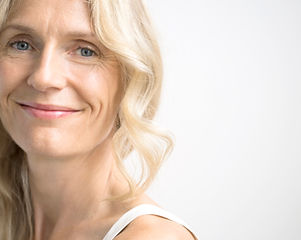 Blonde Woman Smiling