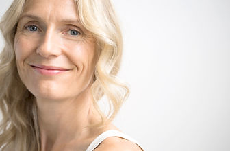 Blonde Woman Smiling
