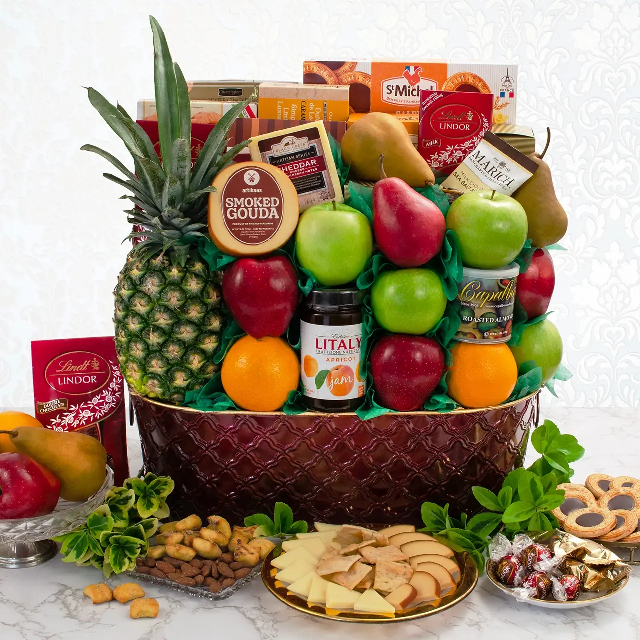 Sutton Place Fruit Gift Basket