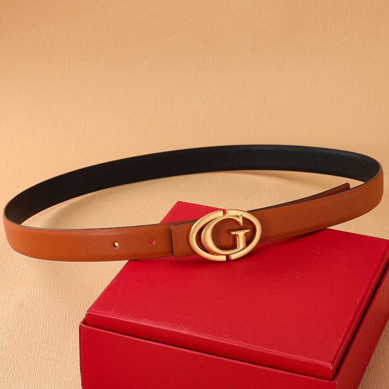 Thumbnail: Slim Elegance Belt – Premium Leather