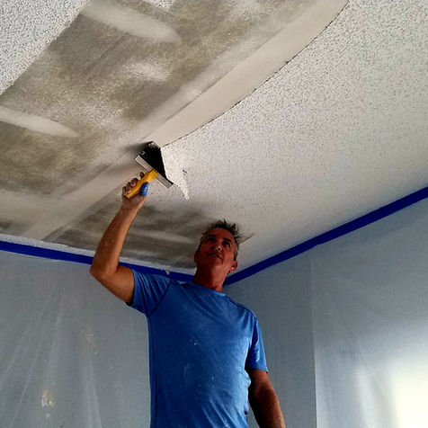 4- removing existing popcorn texture from ceiling.jpg