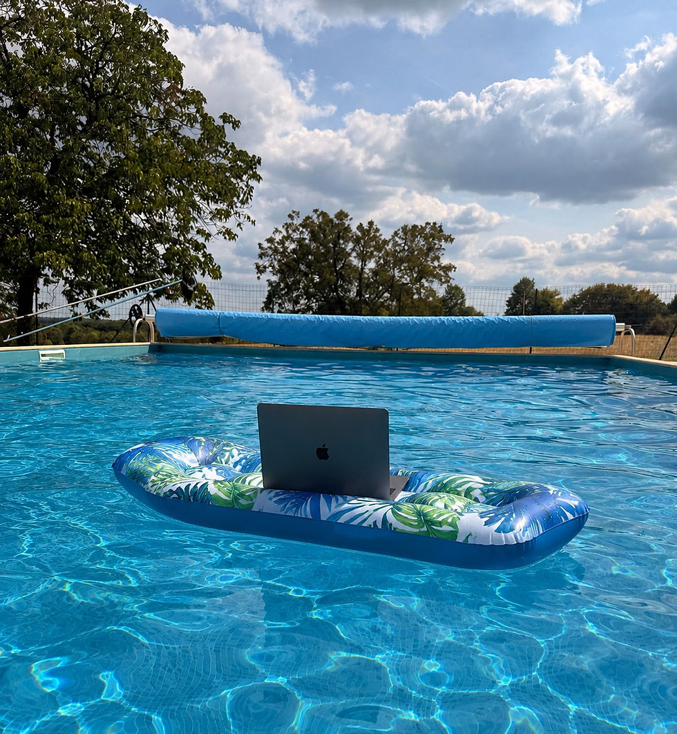 Remote working allows us to change our environment and give our families a change of environment, while still getting the job done.