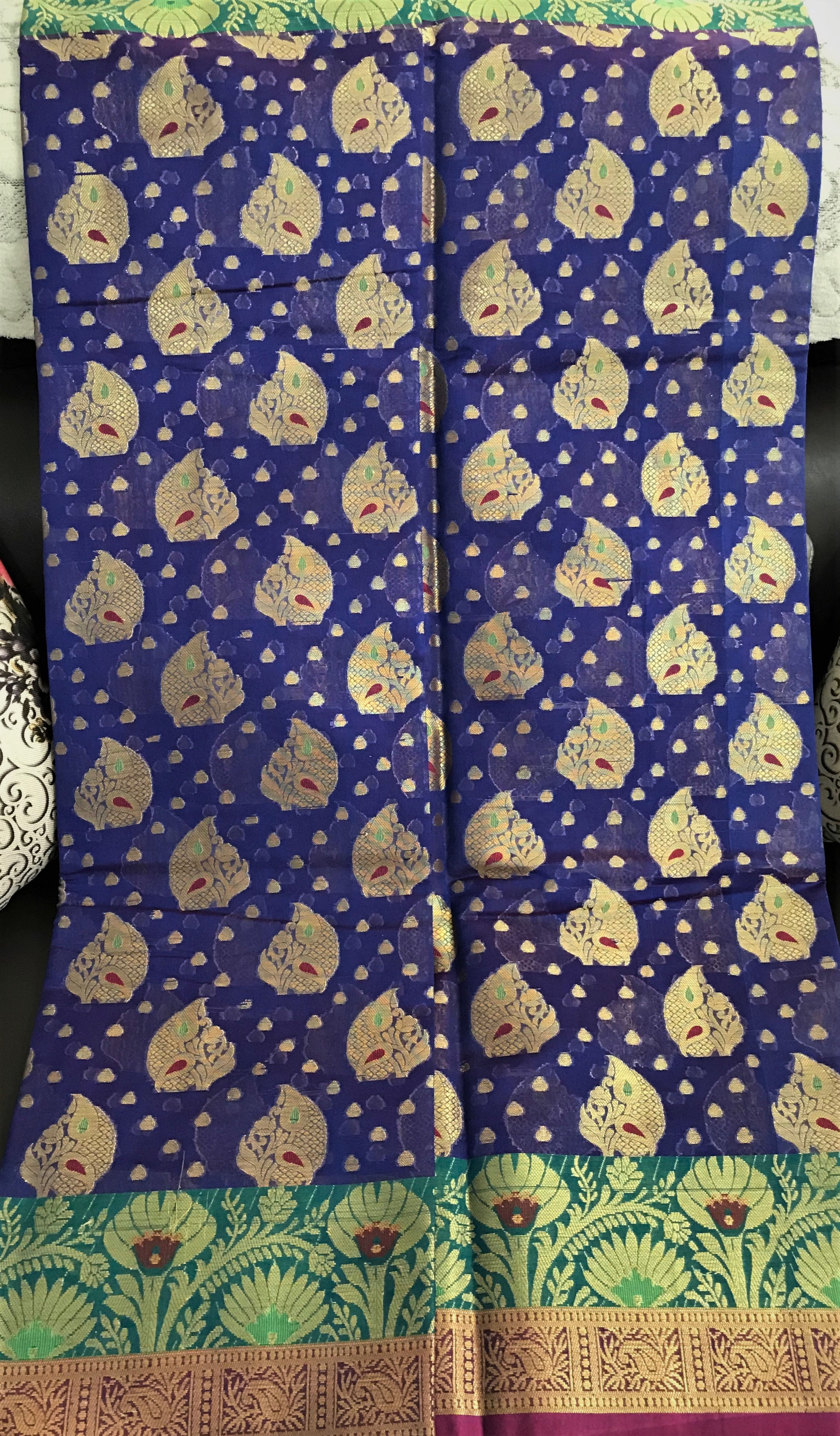 Patola Meenakari Silk Saree