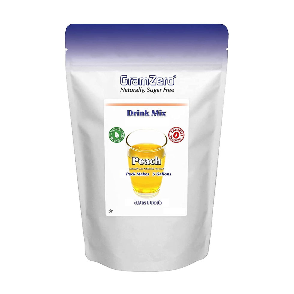 Thumbnail: GramZero Natural Sugar Free Stevia Drink Powder - 80 Servings
