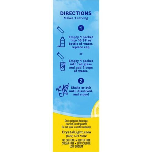 Thumbnail: Crystal Light Sugar Free Drink Flavours - Liquid & Powders