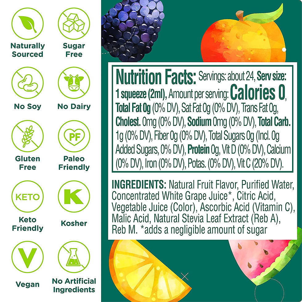 Thumbnail: Stur Water Drink Enhancer - 24 Servings -14 Flavour Choices