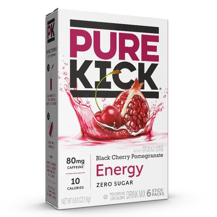 Thumbnail: Pure Kick Energy -  6 Servings - 7 Flavour Choice