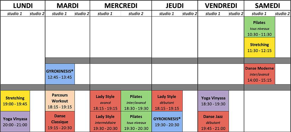 Planning ateliers 2026_AZOTH Arts Center Blois Vineuil
