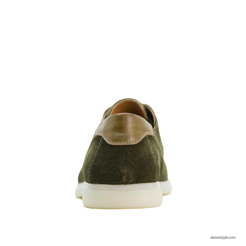 Thumbnail: Danim ZARI Casual Gent's Loafer, (Olive)