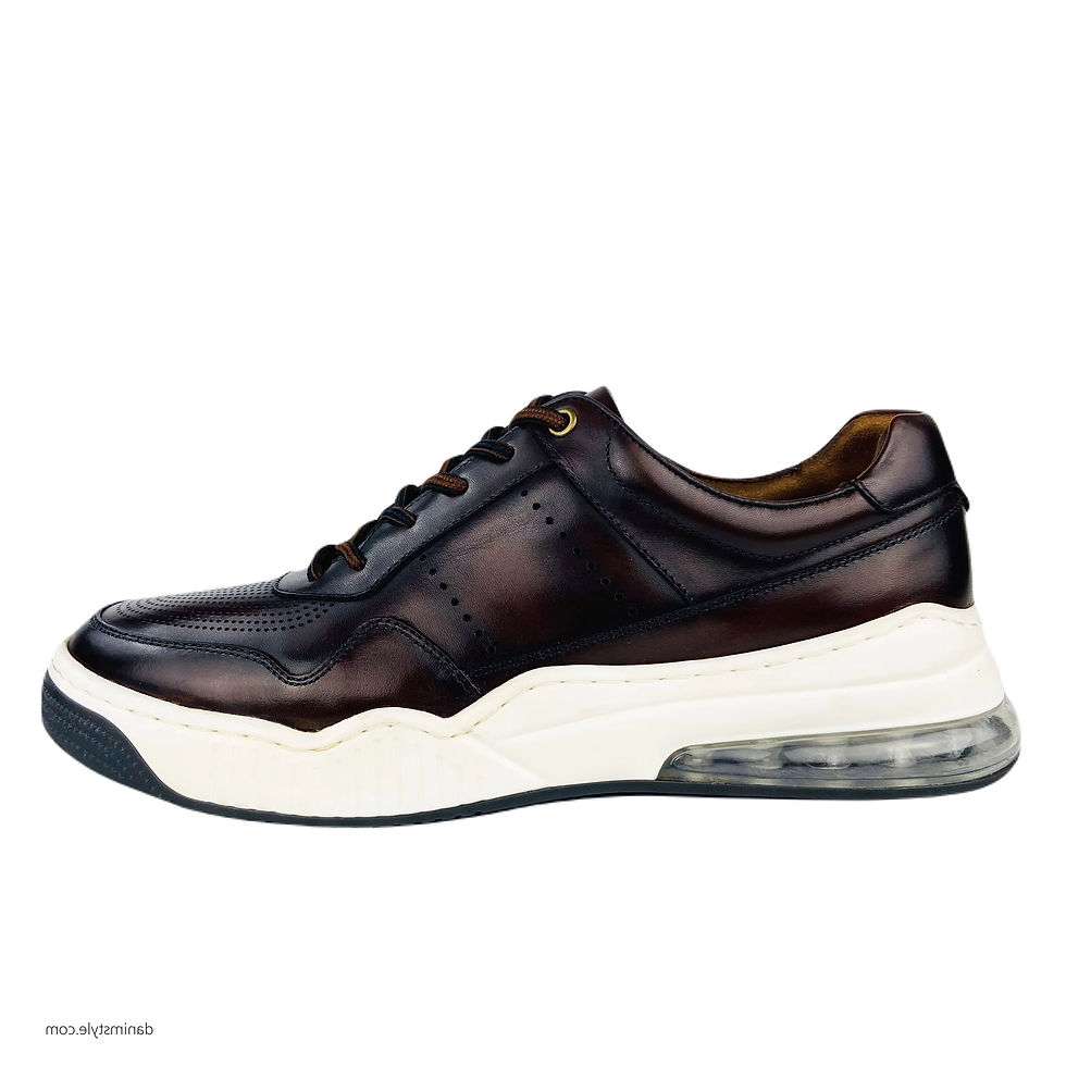 Thumbnail: Danim ZARI Formal Gent's Sneakers (Coffee)
