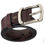 Thumbnail: Danim Pure Leather Men Belt, (Black)