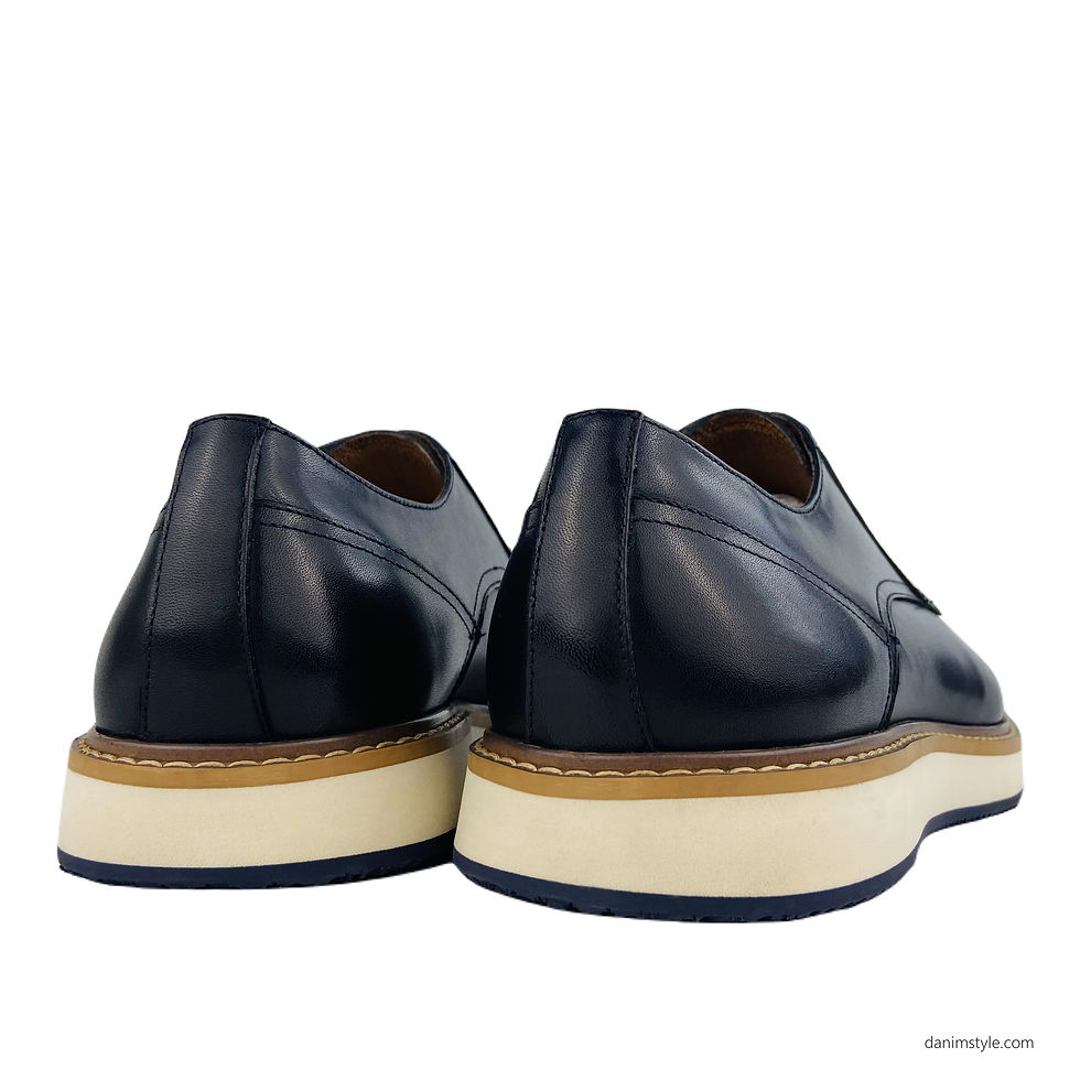Thumbnail: Danim ZARI Formal Gent's Shoes (Indigo)