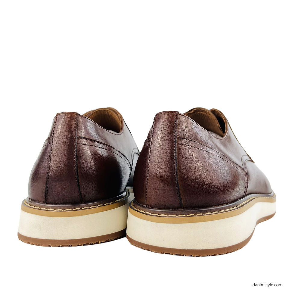 Thumbnail: Danim ZARI Casual Gent's Shoes (Brown)