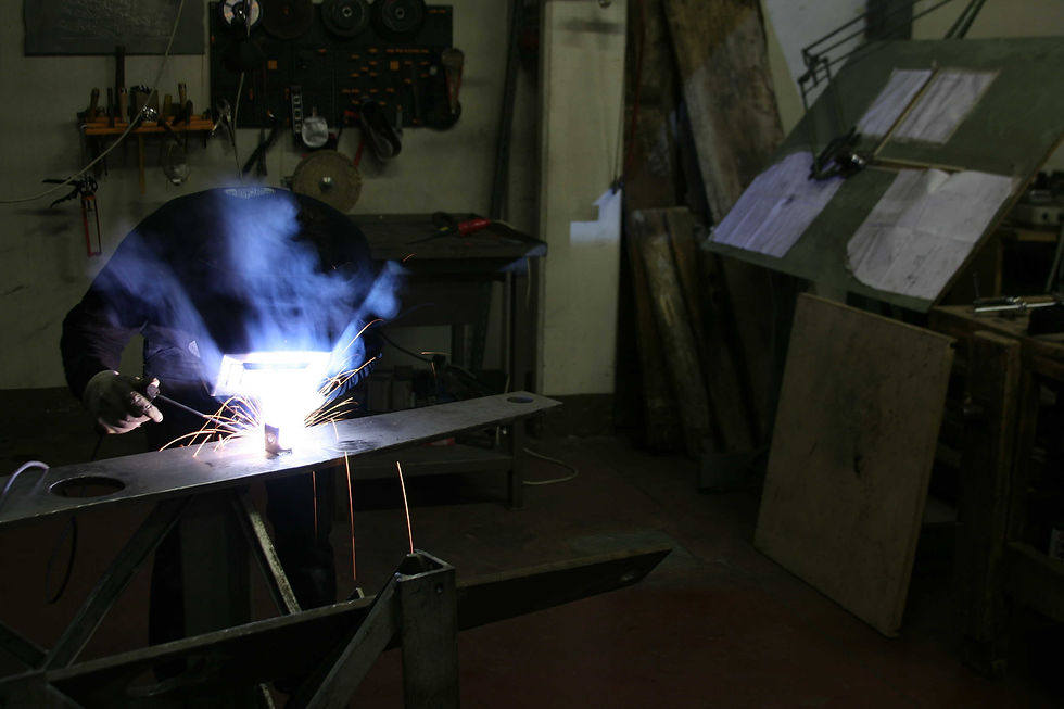 saldatura in officina