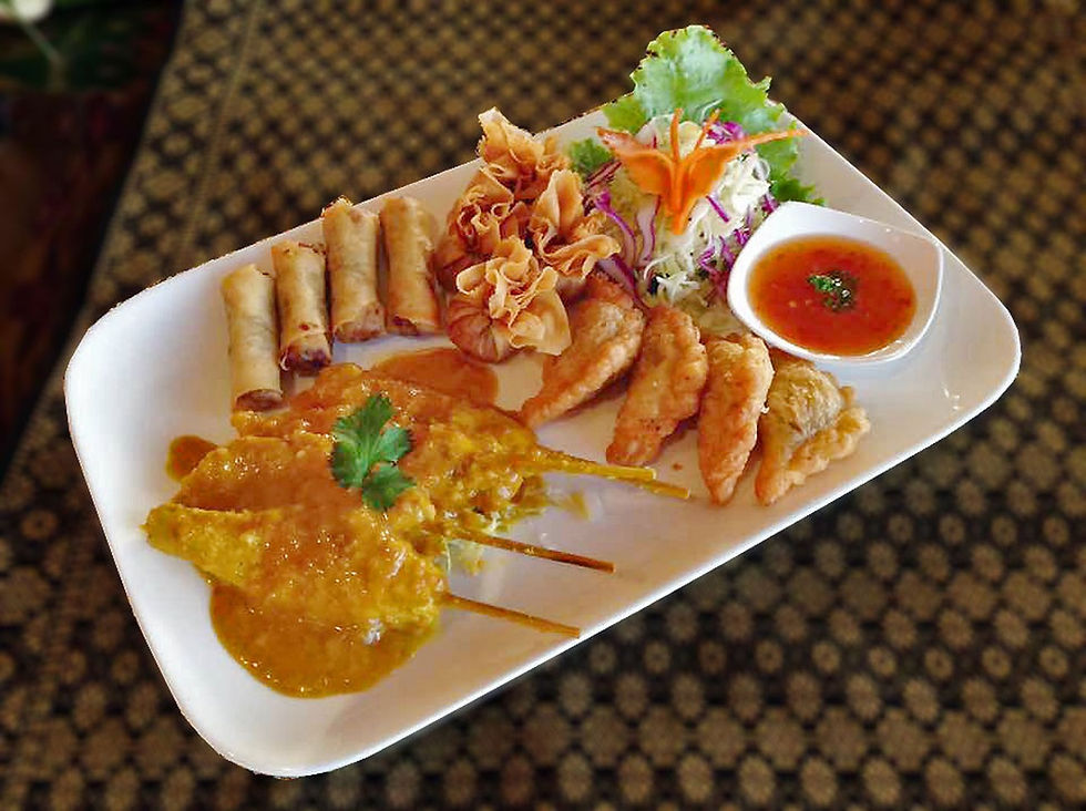 Arranged Food and Objects