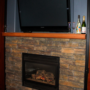 The Fireplace & TV