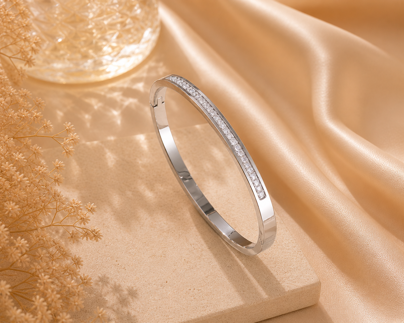 Crystal Line Bracelet