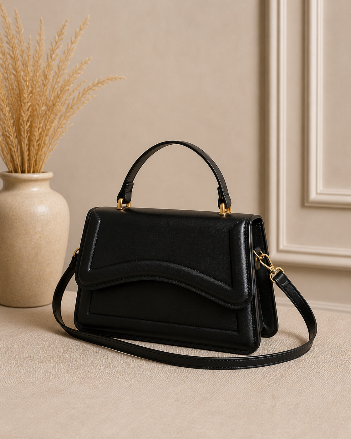 Chelsea Soft Mini Bag – Black