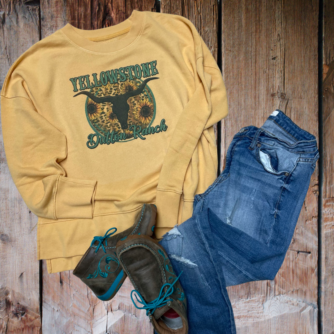 Yellowstone crew neck 