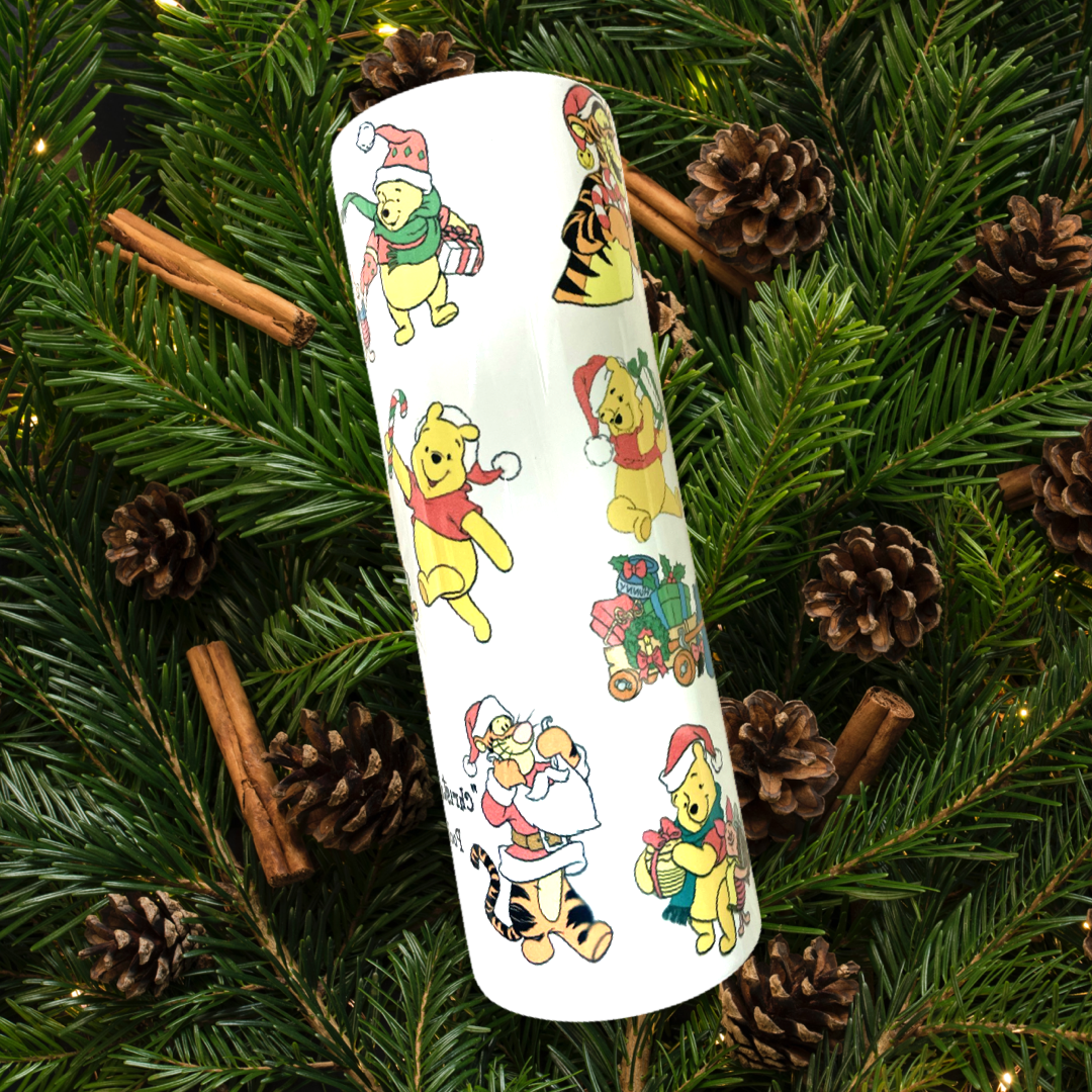 Winnie the Pooh Christmas Tumbler 