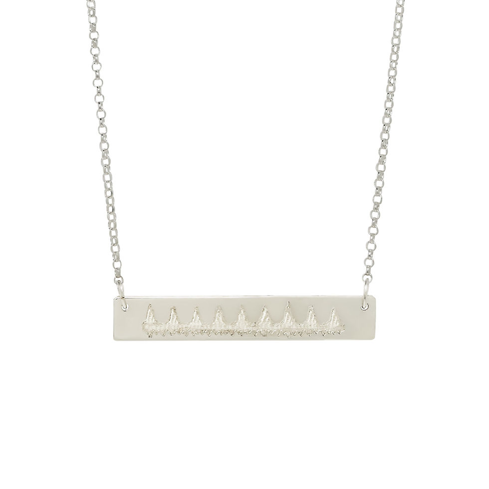 Thumbnail: Heartbeat Bar Necklace