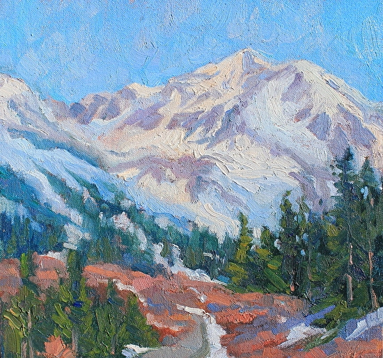 Tricia Bass painting titled Fourteen Thousand and Some