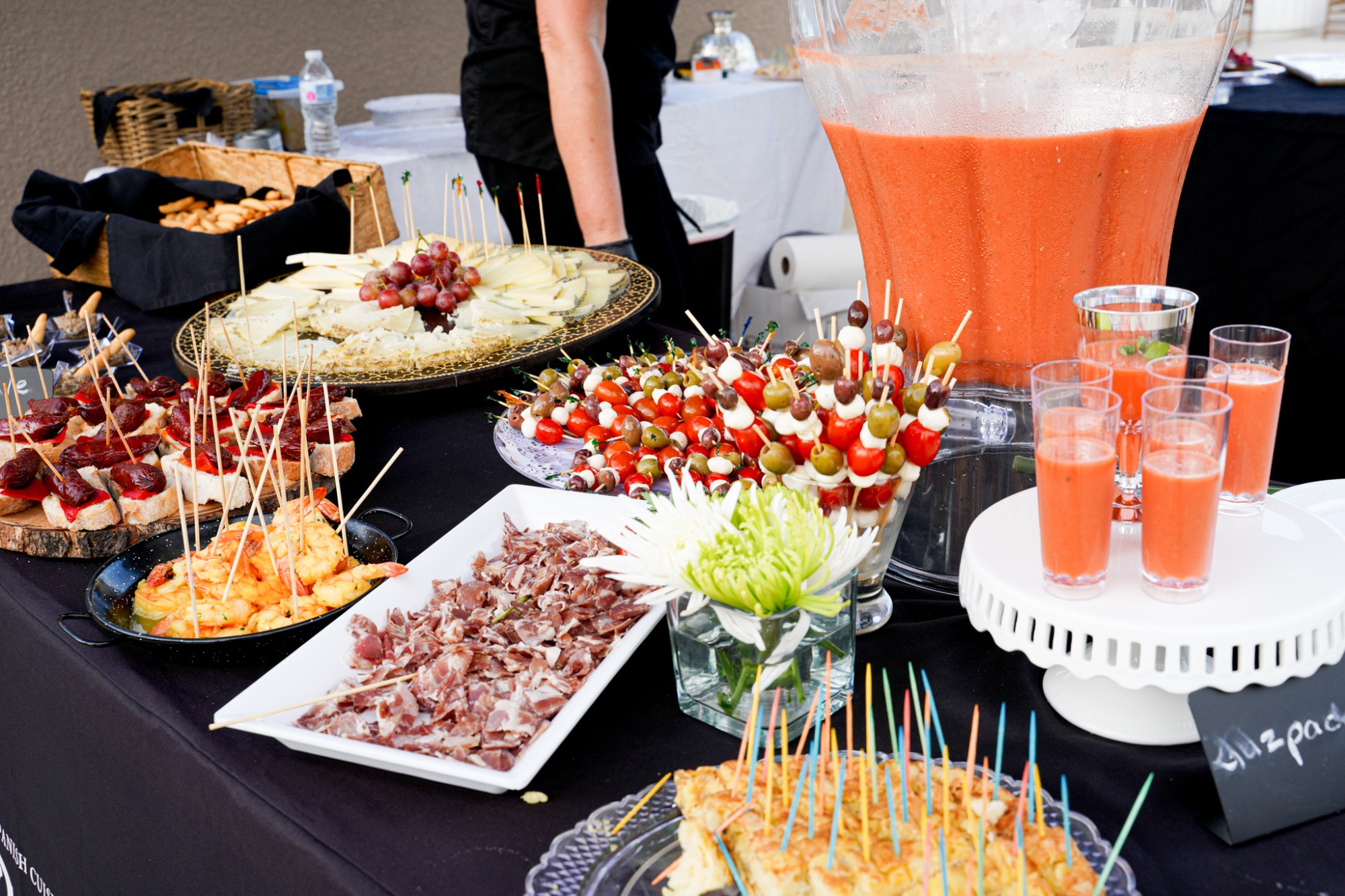 Arranged Food and Objects