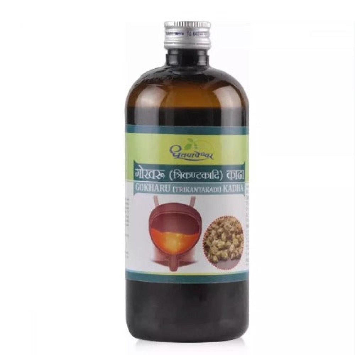 Dhootapapeshwar Ayurvedic Gokharu Kadha Liquid 450 ML