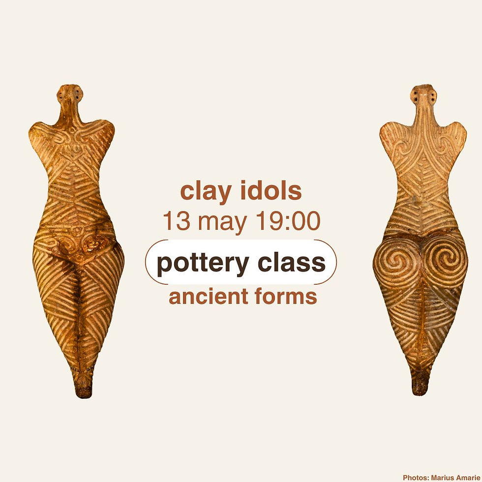 ancient forms: clay idols