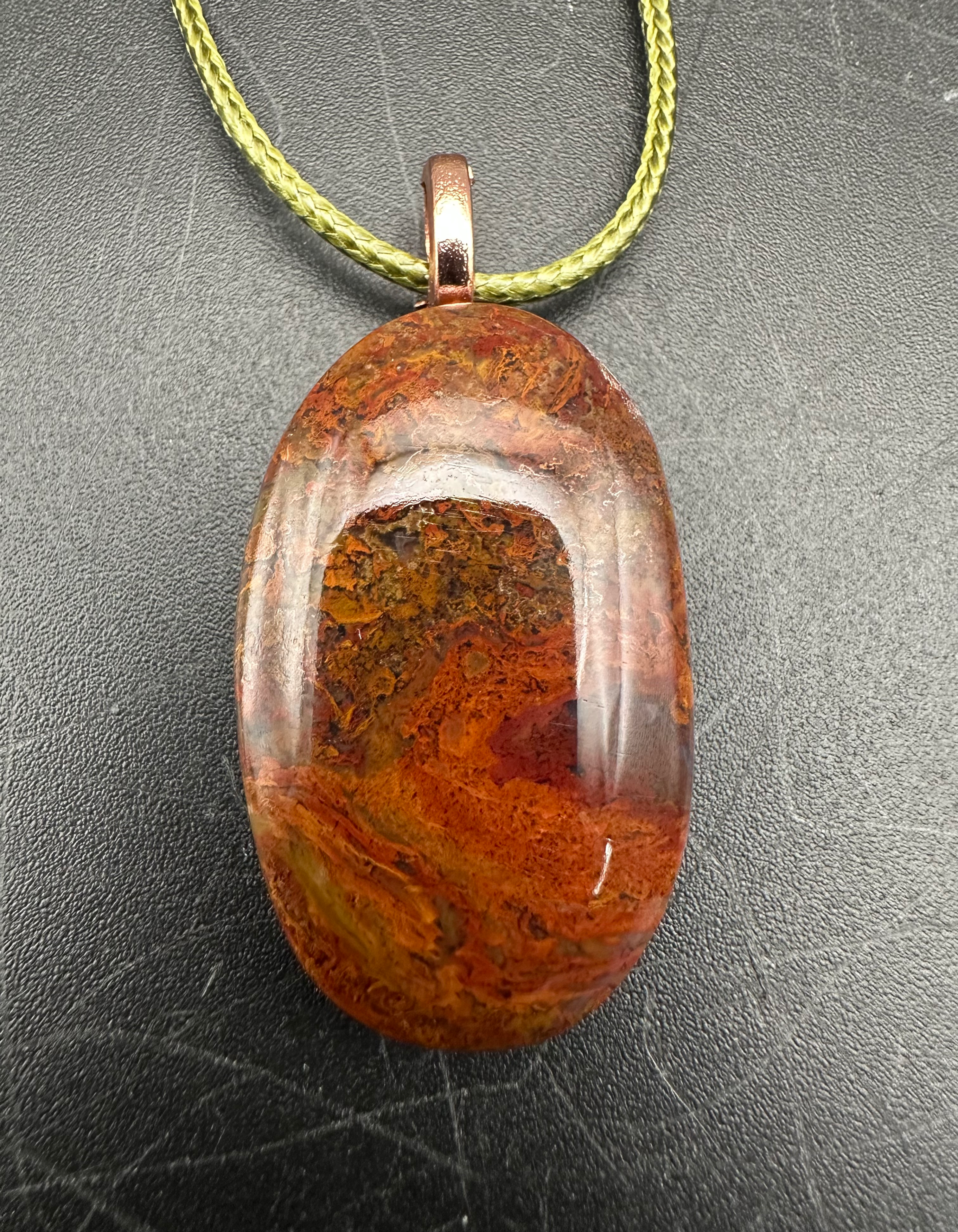 South Texas Moss Agate Free Form Cabochon