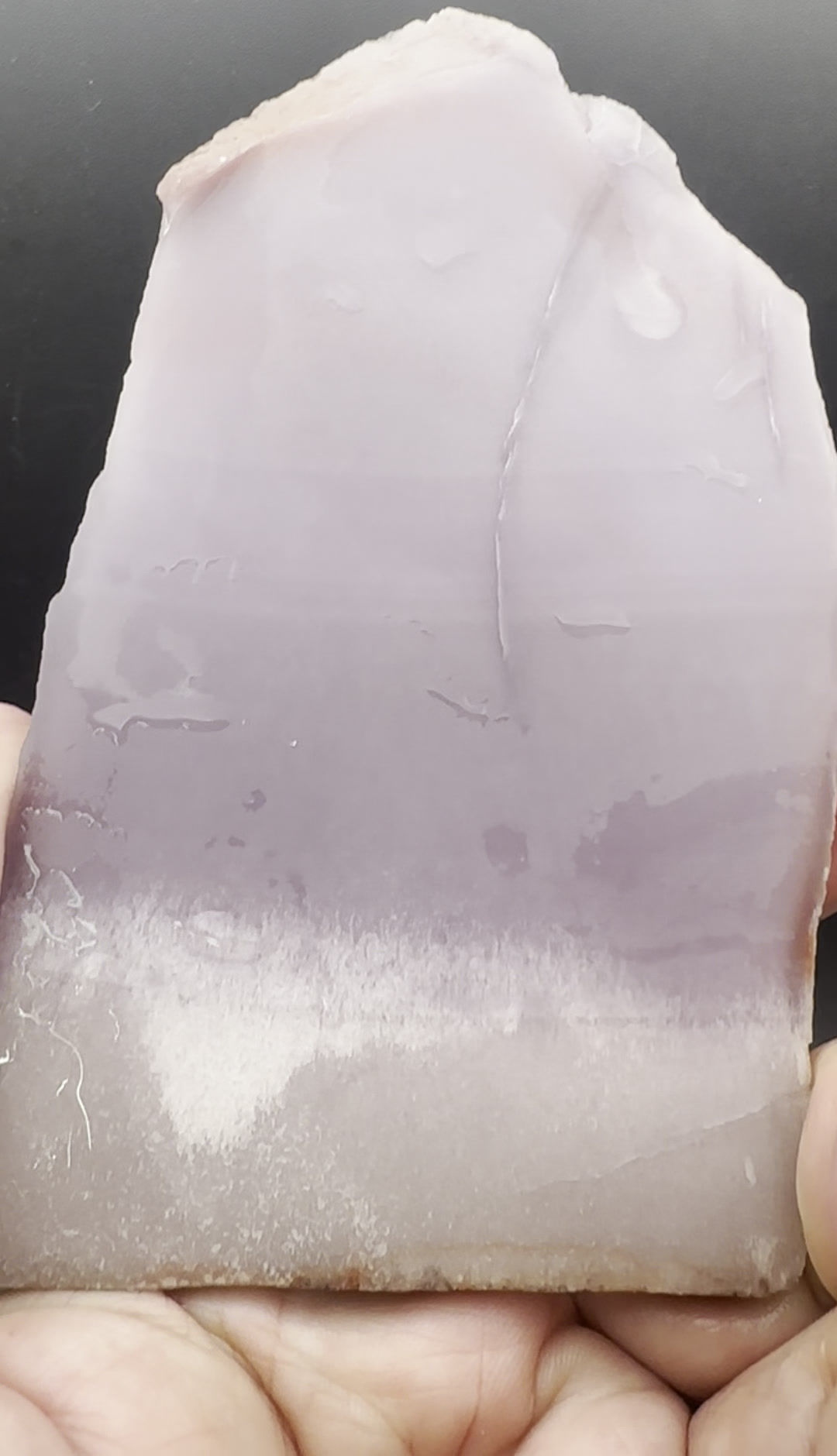 Lilac Fluorite (Yttrium Fluorite) Raw Slab