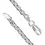 Thumbnail: Silver heavy belcher chain 24" length